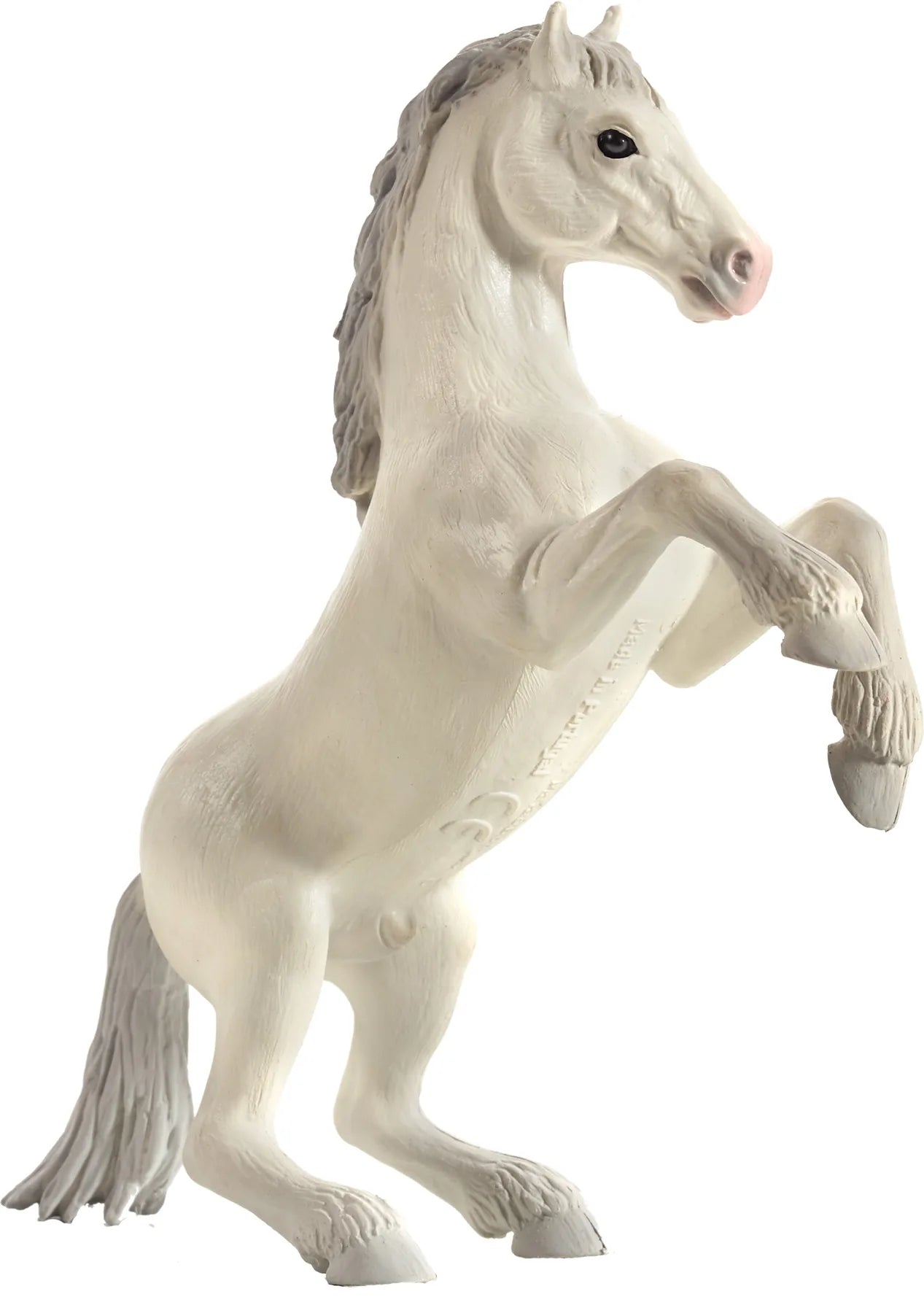 Mojo Mustang hest figur – hvid, 14 cm – Mojo