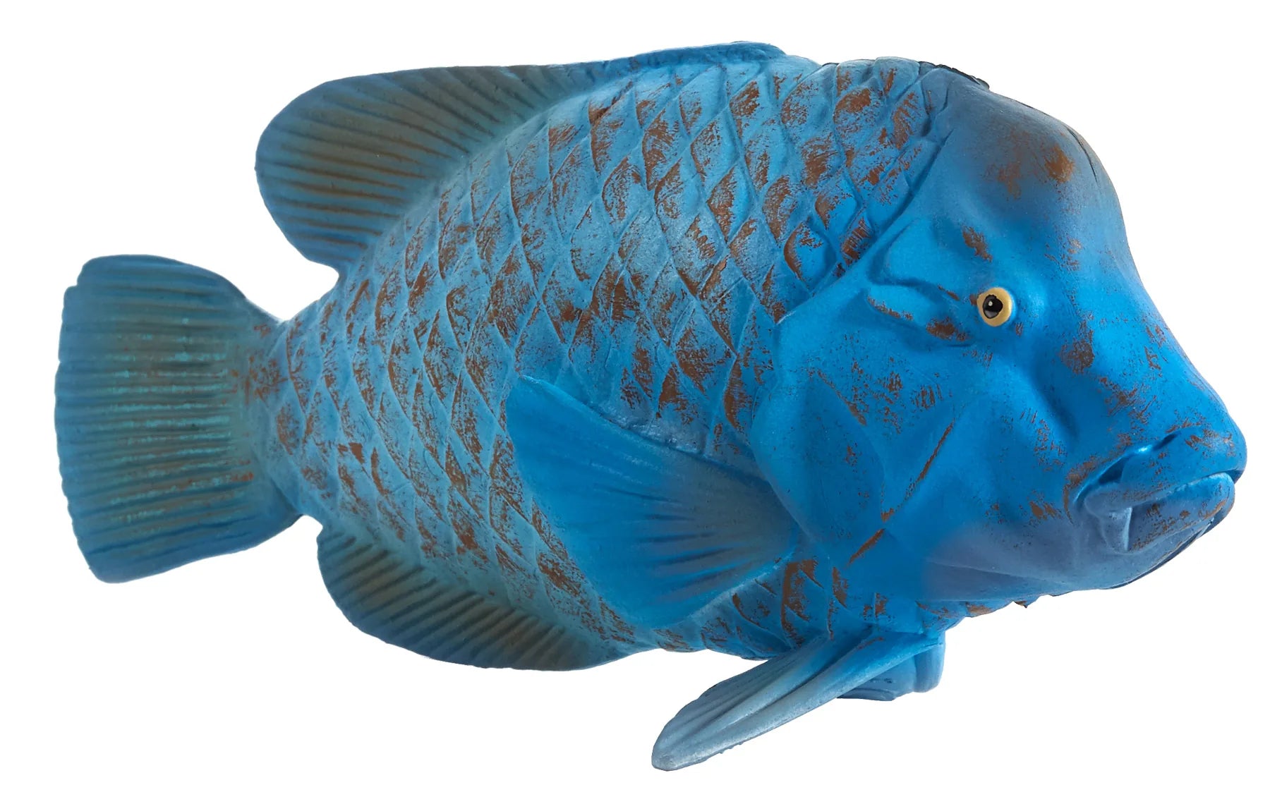 Blue Groper figurin i kunststof 13x4x7 cm, 3+ år – Mojo
