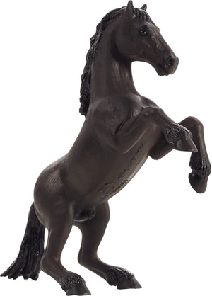 Sort Mustang hest legetøjsfigur 14x4x8 cm – Mojo