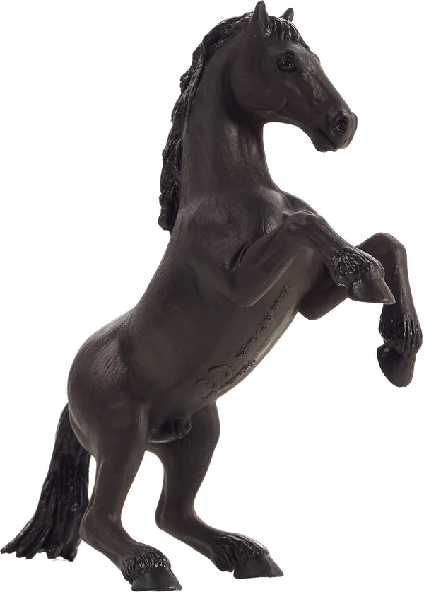 Sort Mustang hest legetøjsfigur 14x4x8 cm – Mojo