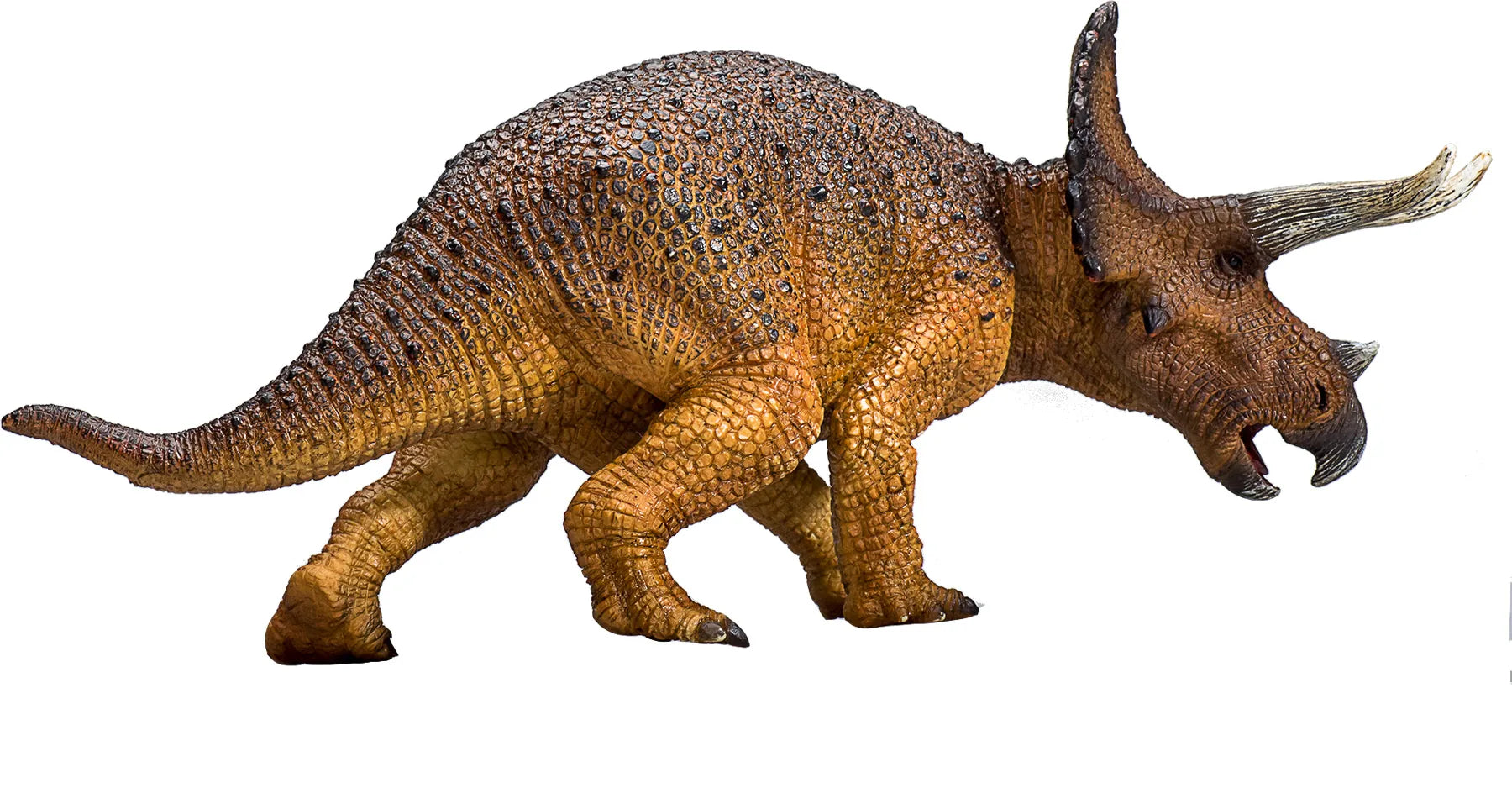 Triceratops legetøjsfigur 21x8x9 cm, plast – anbefalet fra 3 år, Mojo