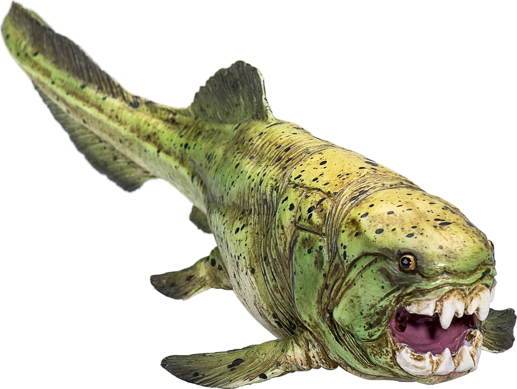 Dunkleosteus legetøjsfigur 19x7x4 cm – realistisk pansret fisk til børn, 3+ år | Mojo