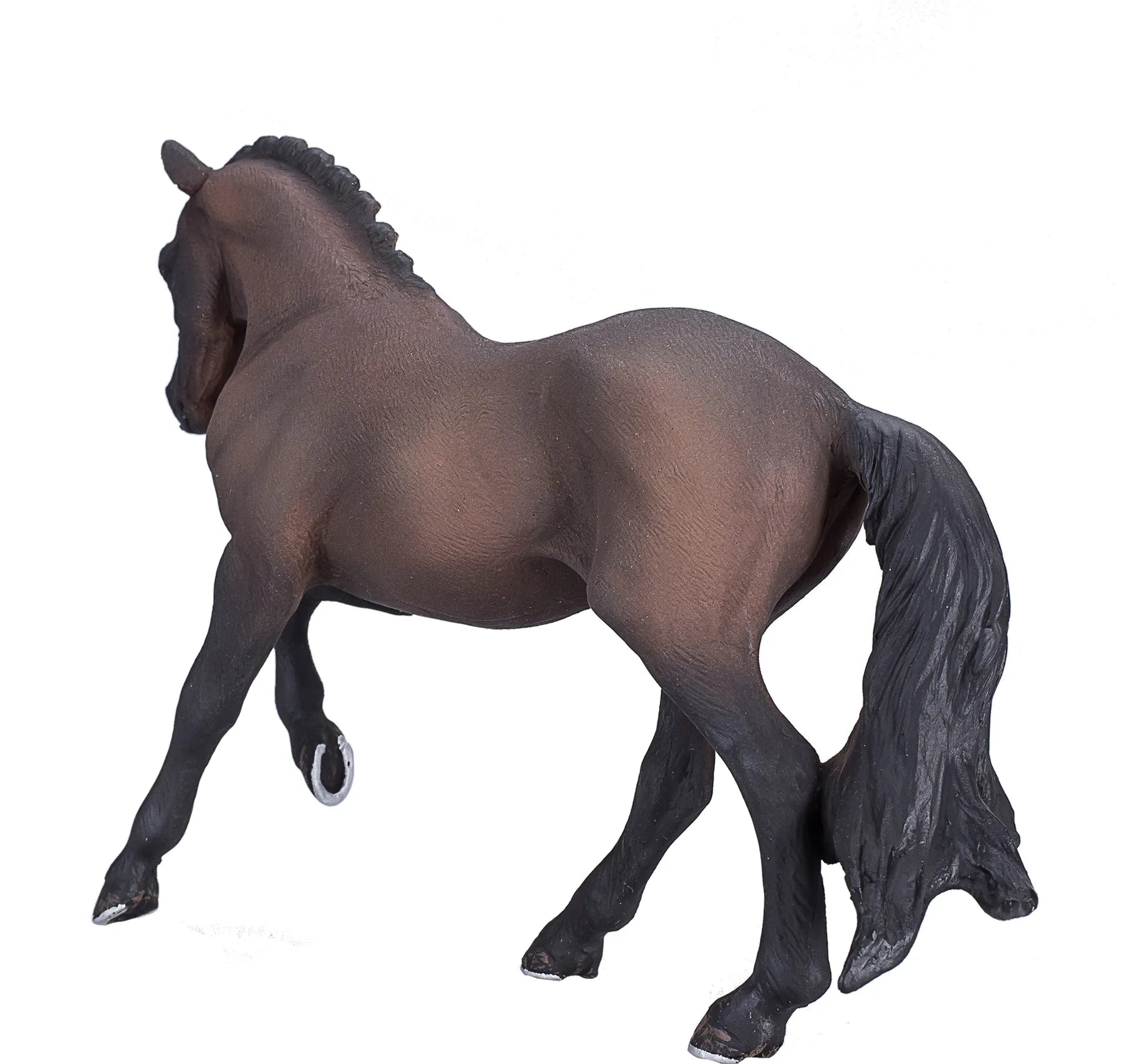 Hanoverian bay hest legetøj 16 cm kunststof, sikkerhedsgodkendt, fra 3 år – Mojo