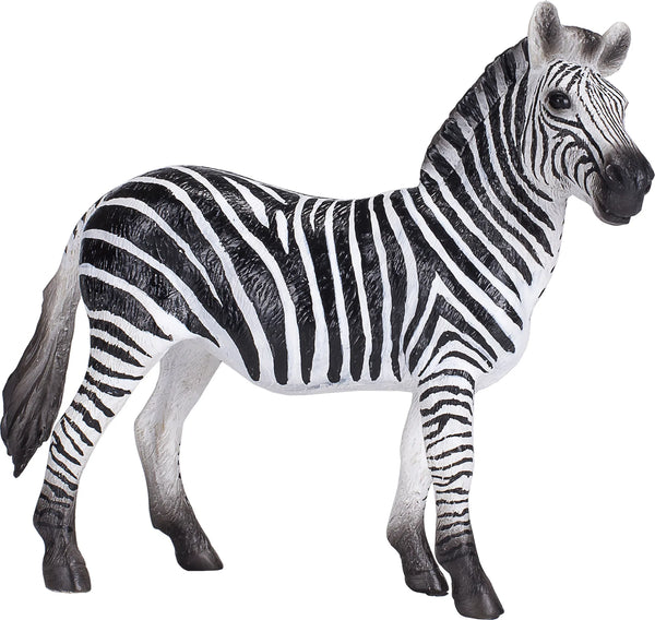 Zebra legetøjsfigur 11x4x9,5 cm, kunststof, phthalatfri, fra 3 år – Mojo