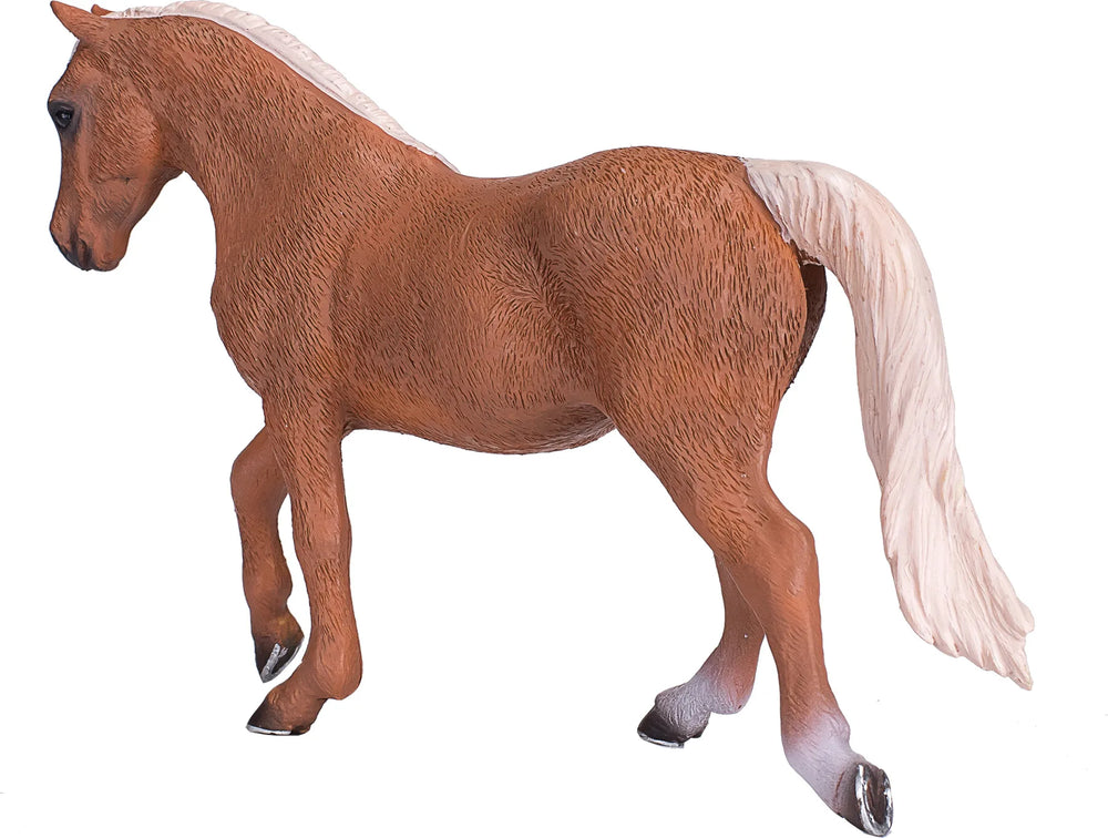 Palomino Morgan hingst legetøjsfigur 14 cm, phthalatfri kunststof – Mojo
