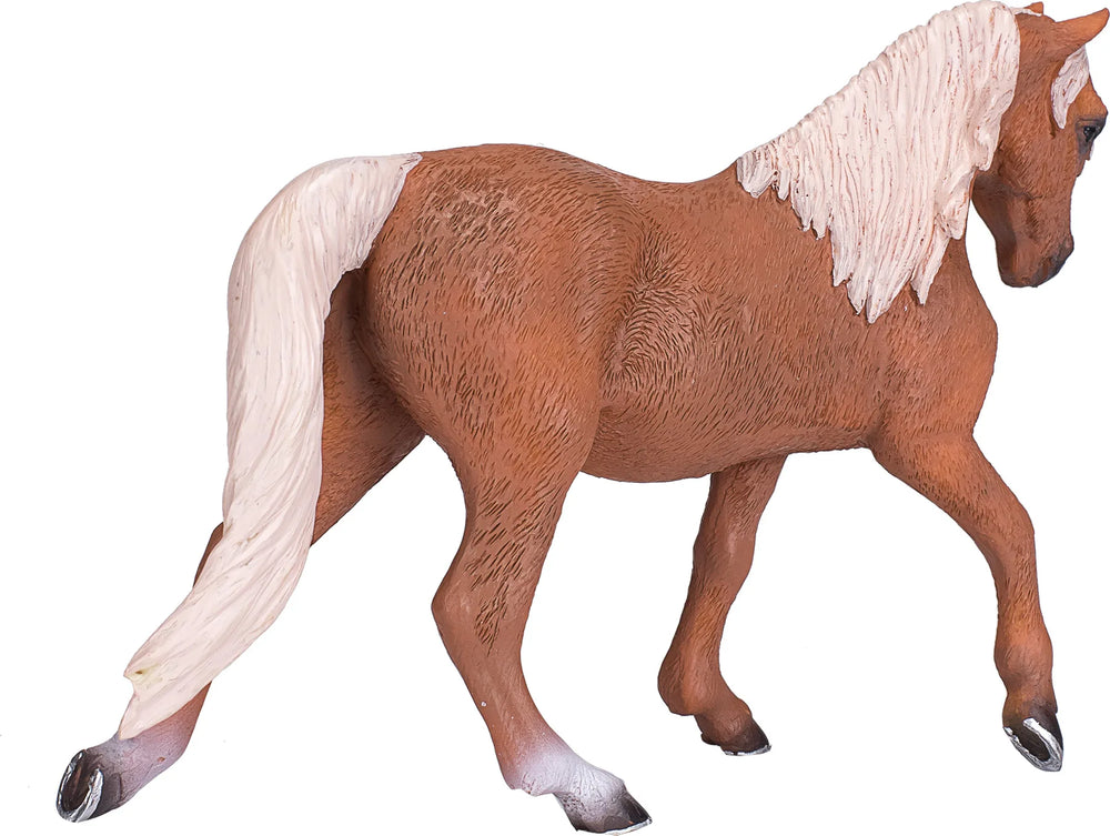 Palomino Morgan hingst legetøjsfigur 14 cm, phthalatfri kunststof – Mojo