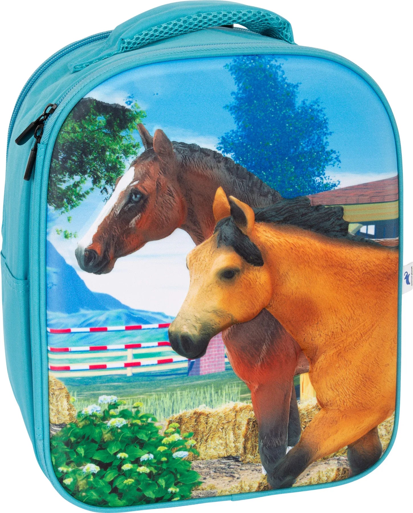 3D Rygsæk Med Dyr – Hestestald – Mojo