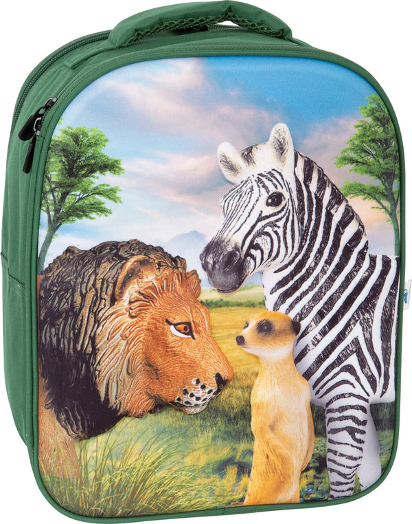 3D Rygsæk Med Dyr – Savanne Dyr – Mojo