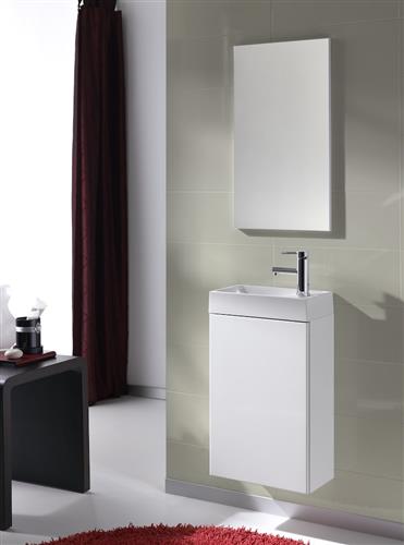 Dansani Selina møbelpakke hvid højglans