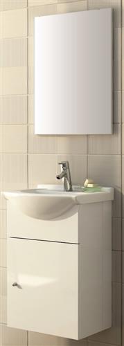 Dansani Nassau møbelpakke hvid højglans