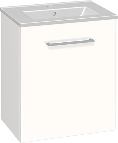 Dansani Dina møbelpakke hvid højglans