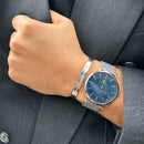 Daniel Wellington Classic meshlænke Arctic blåt herreur Dw00100628