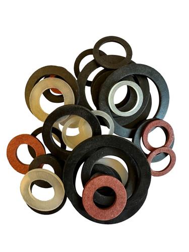 Assorteret pakningssortiment 36 stk. blandede