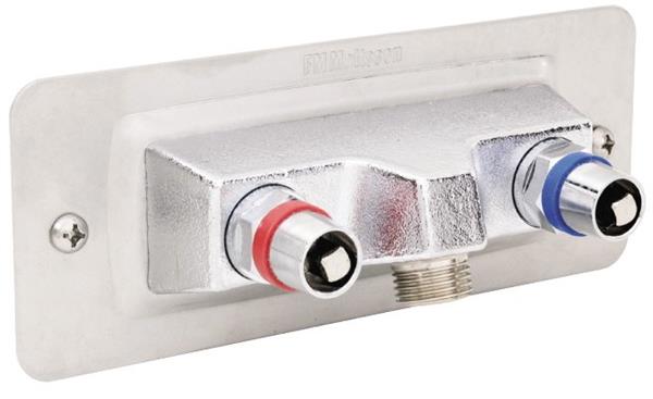 FM Mattsson posteventil dobbelt til kold og varmt vand