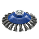 Ironside roterbørste stål, snoet