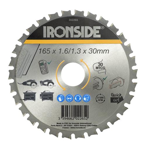 Ironside rundsavklinge