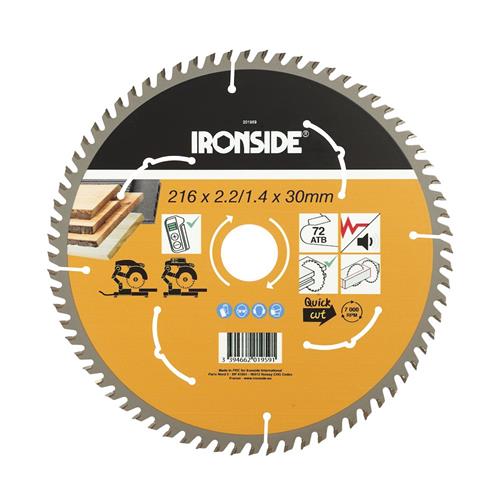 Ironside rundsavklinge