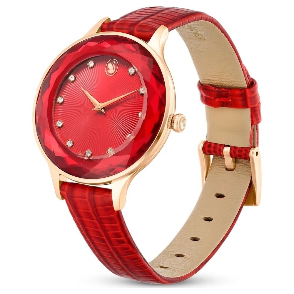 Swarovski ur Octea Nova 33mm rød 5650002
