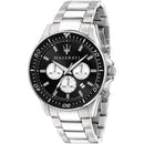 Maserati R8873640004 Sfida Chrono sølv herreur