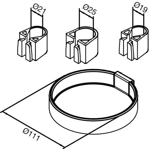 Damixa sæbeskål inkl. holdere