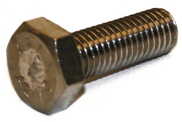 DIN 933 sætskrue Rustfri A2 KL. 70, 30mm - 200stk