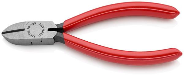 Knipex 7001 sidebidetang poleret, 125mm