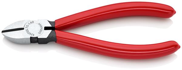 Knipex 7001 sidebidetang poleret, 140mm