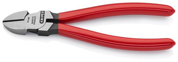 Knipex 7001 sidebidetang poleret, 160mm