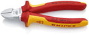 Knipex 7006 sidebidetang forkromet VDE 1000 Volt, 160mm