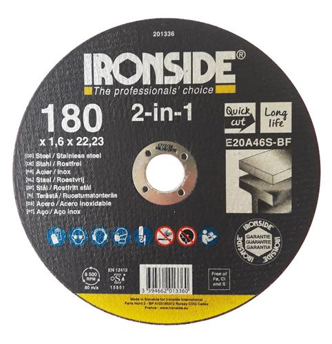 Ironside 2-in-1 skæreskive plan