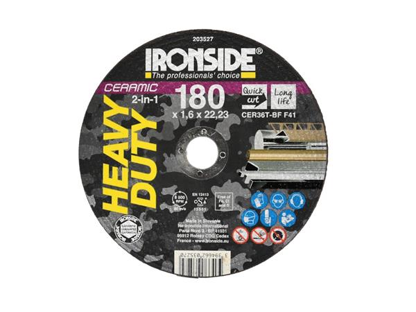 Ironside Ceramic 2-in-1 skæreskive plan