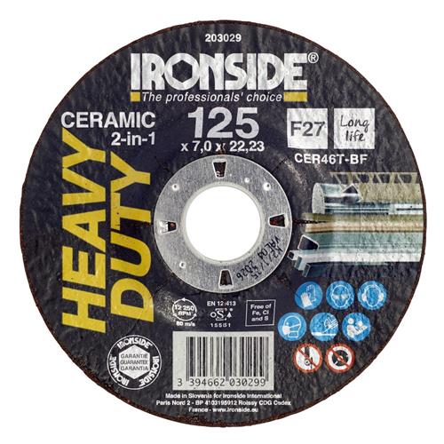 Ironside 2-in-1 skrubskive keramisk forsat