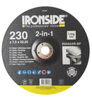 Ironside 2-in-1 skrubskive forsat