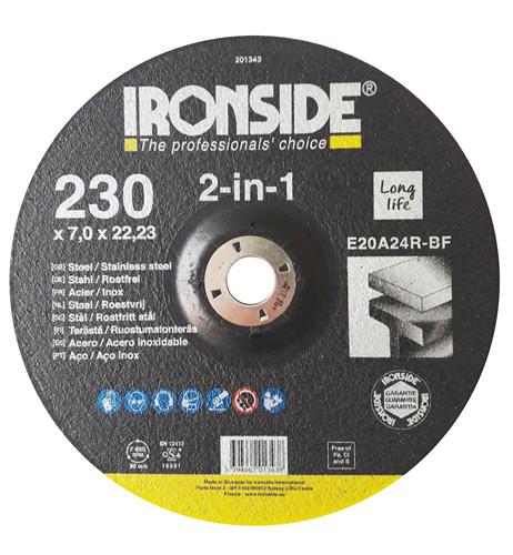 Ironside 2-in-1 skrubskive forsat