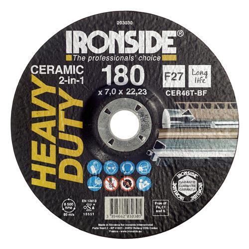 Ironside Ceramic 2-in-1 skrubskive forsat - 10 stk