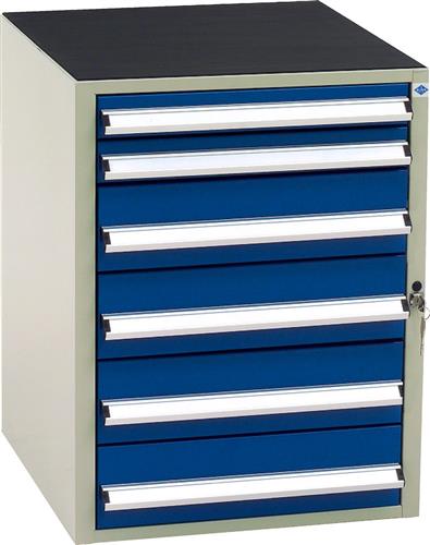 Blika SS-1.6B skuffeskab med 6 skuffer