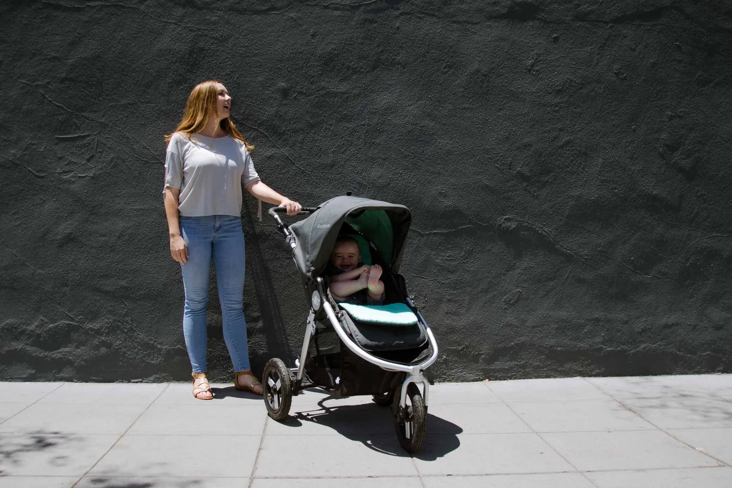 Siddeunderlag Vendbar (2019/2020) – Dawn Grey Mint – Bumbleride