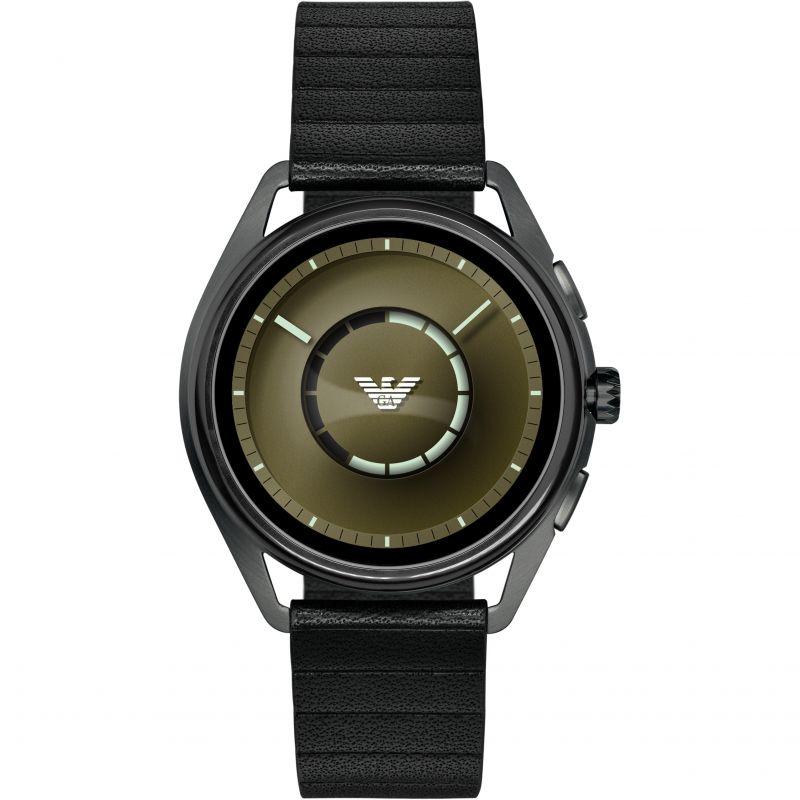 Emporio Armani Men S sort Connected Bluetooth Smartwatch ur ART5009