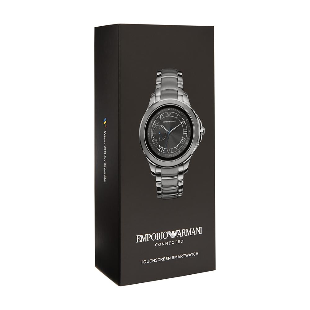 Emporio Armani Men S grå Connected Gen 4 Smartwatch ur ART5010