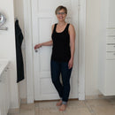 Dame Tank Top - Sort