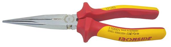 Ironside spidstang lige kæber VDE 1000 Volt, 200mm