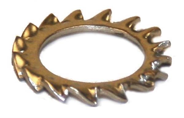 DIN 6798A sikringsskive rustfri A2 - 500stk