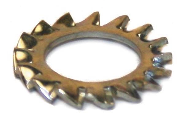 DIN 6798A sikringsskive elgalvaniseret elgalvaniseret FZB - 25stk