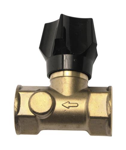 Frese stopventil med kontraventil muffe/muffe