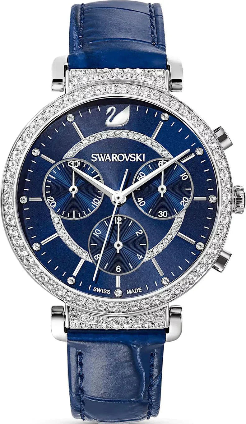Swarovski ur Passage Chrono blå 5580342