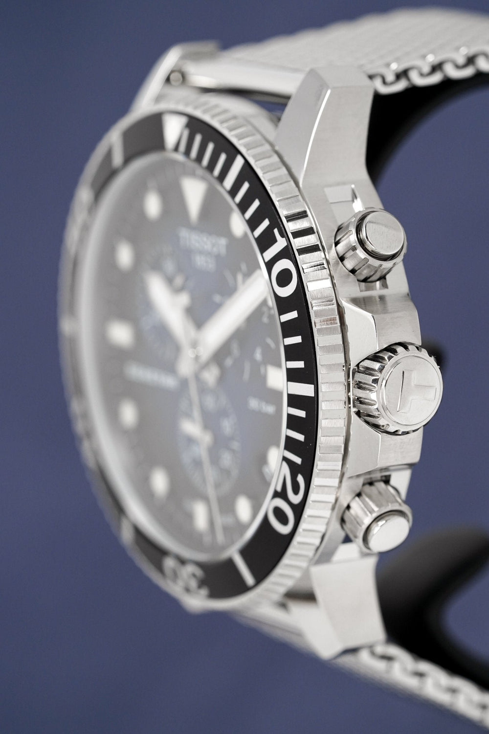 Tissot Chronograph herreur Seastar 1000 blå T120.417.11.041.02