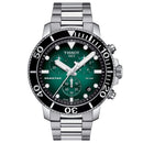 Tissot Chronograph herreur Seastar 1000 grøn T120.417.11.091.01