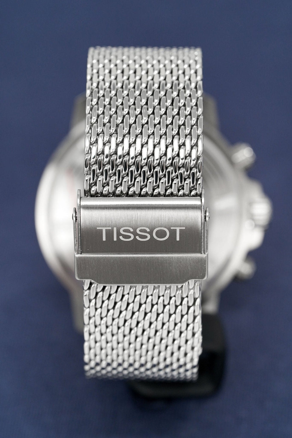 Tissot Chronograph ur Seastar 1000 grøn meshlænke T120.417.11.091.00