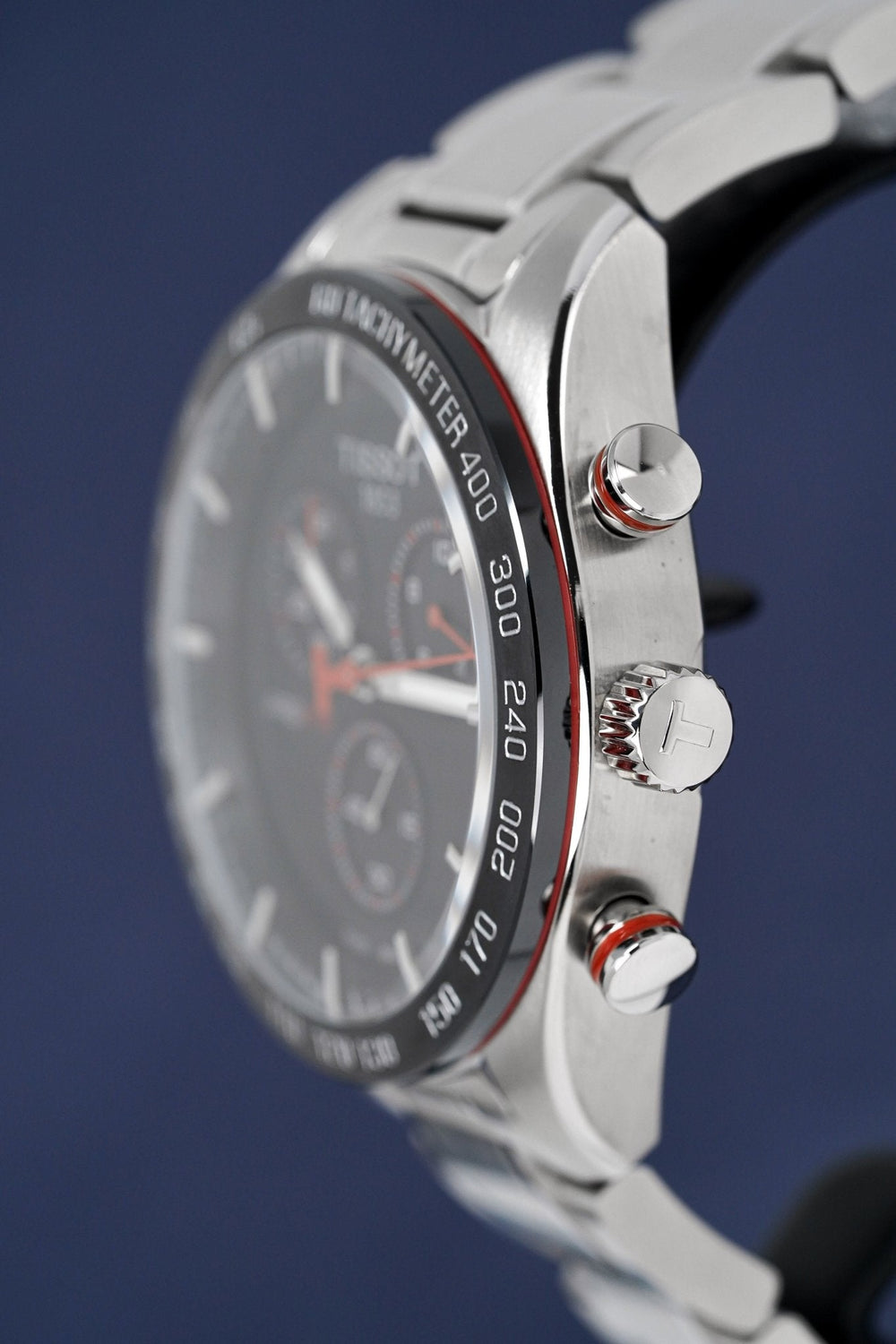 Tissot herreur Chronograph PRS 516 stål rød T100.417.11.051.01