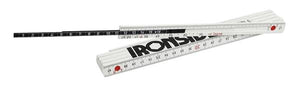 Ironside 3-i-1 tommestok hvid